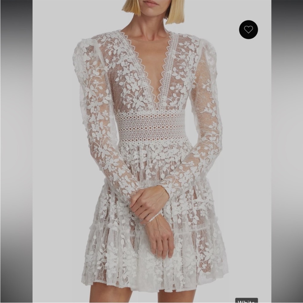 Bronx and Banco Megan Long-Sleeve Minidress